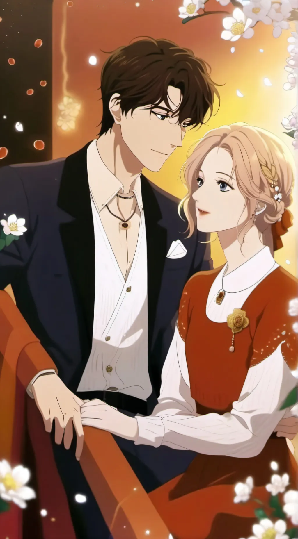 ai character: noah and emma background