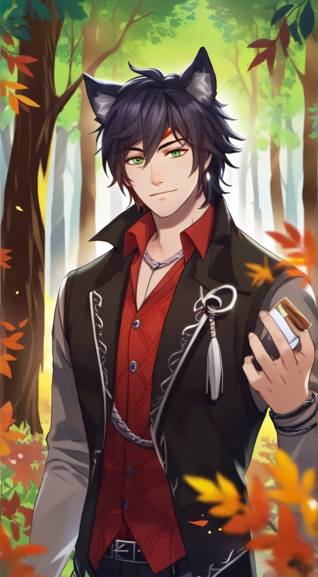 ai character: Aaron background
