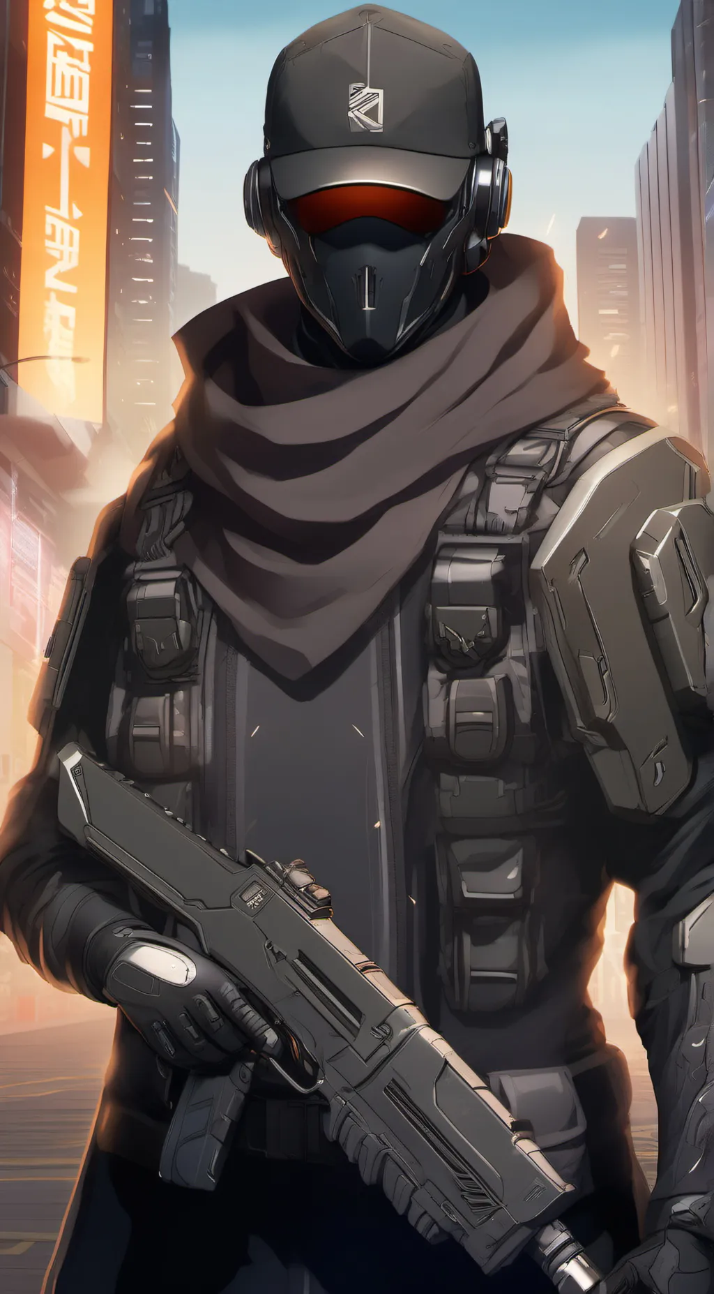 ai character: Sentinel background