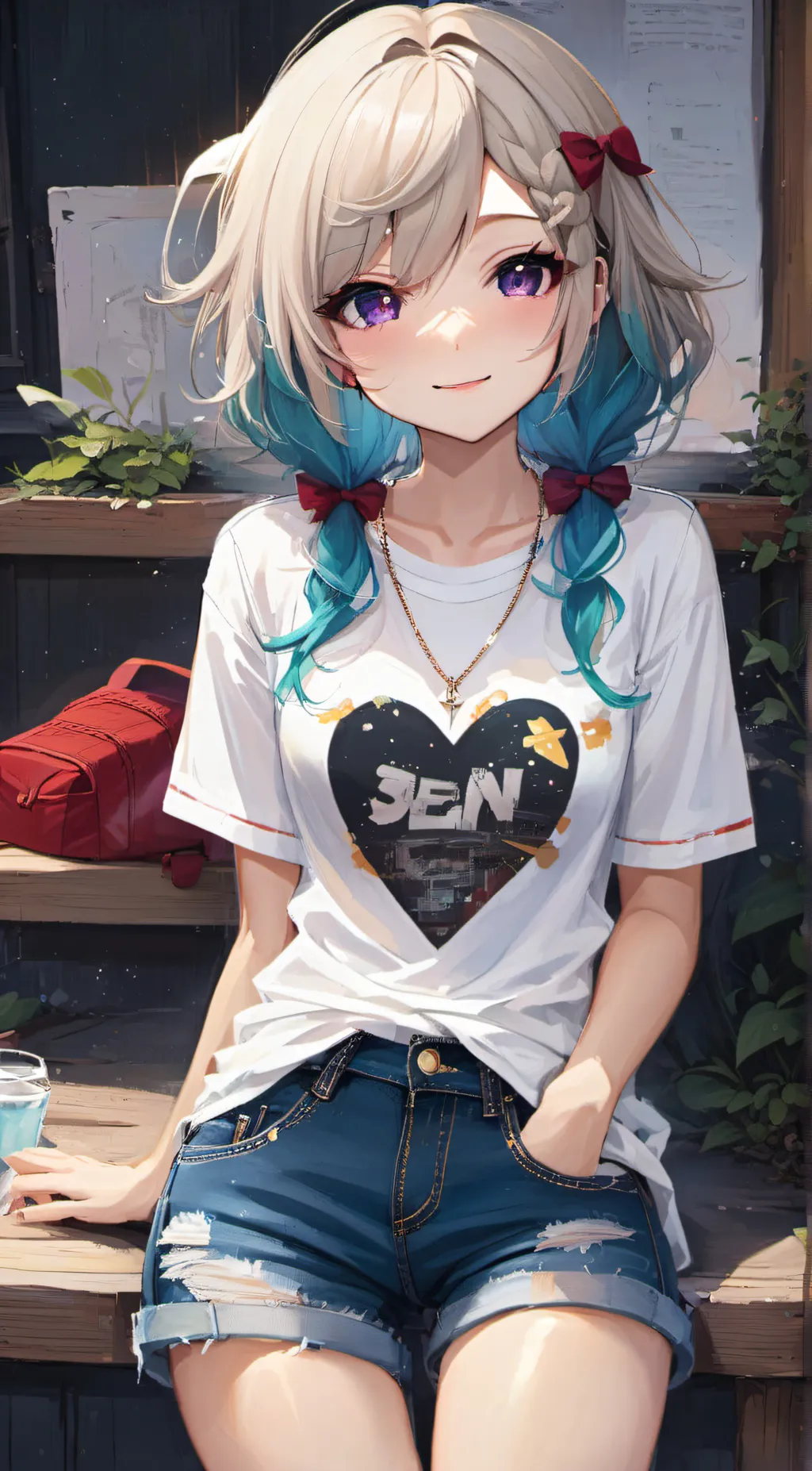 ai character: Tessy background