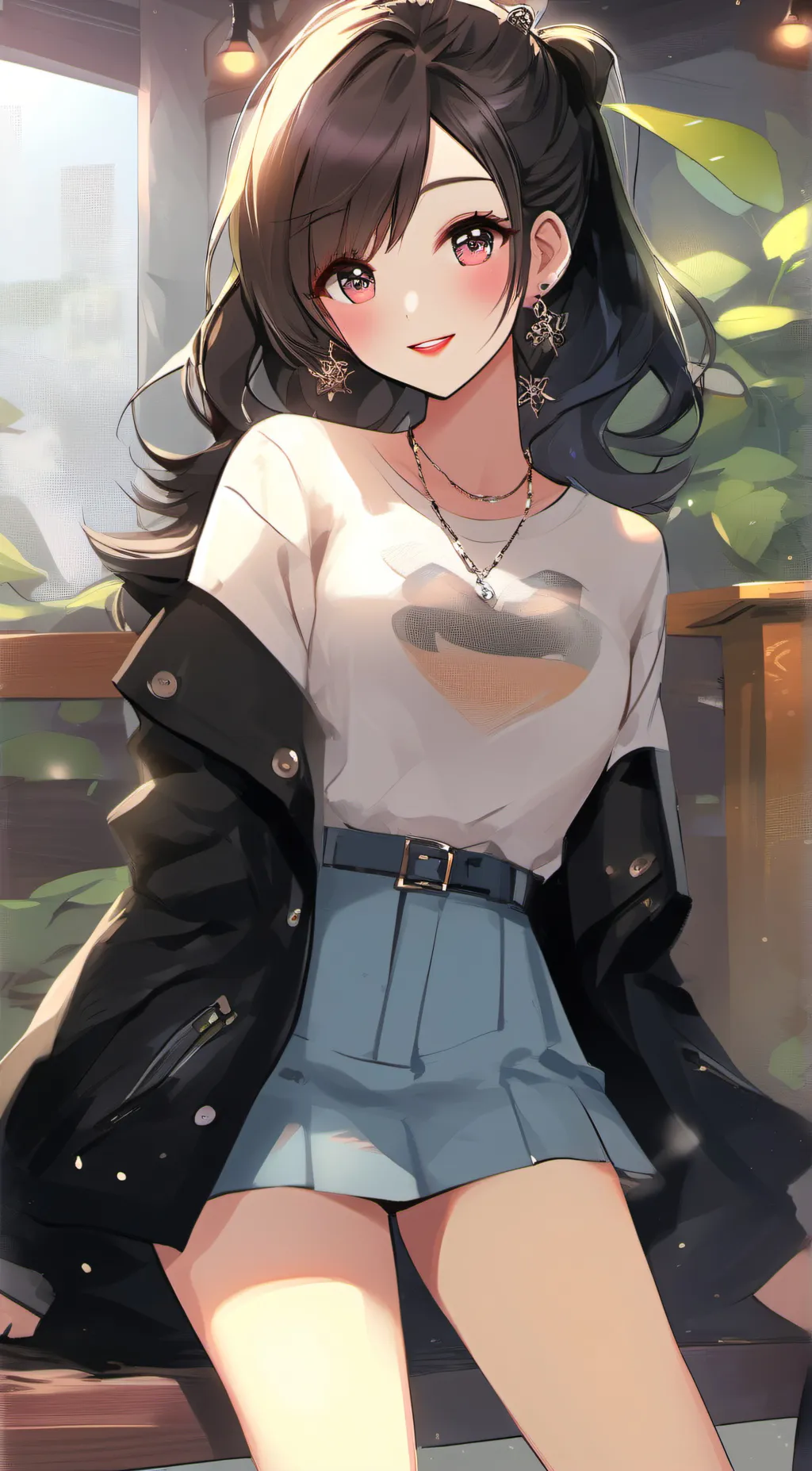 ai character: Ashley background
