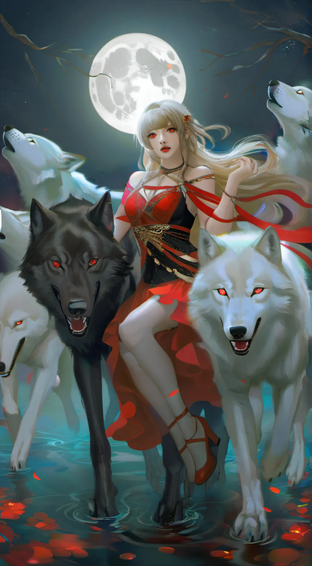 ai character: cosmo and king background