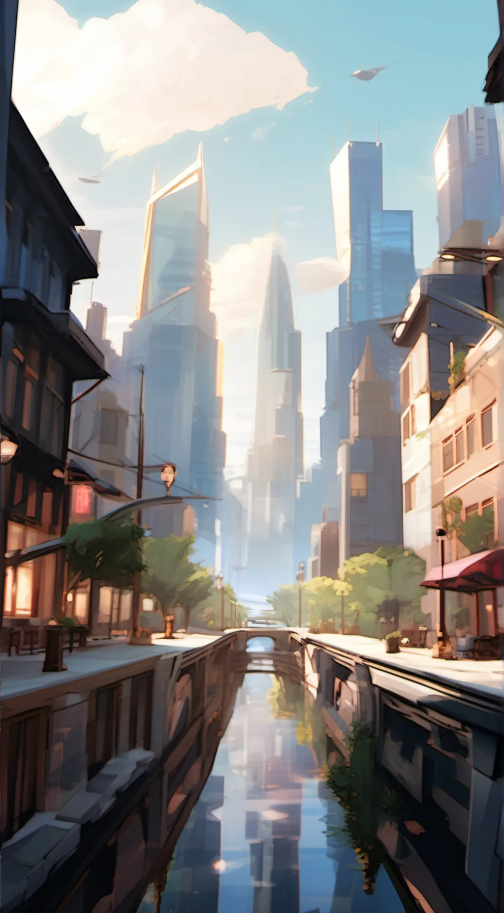 ai character: Bakugo x aria background