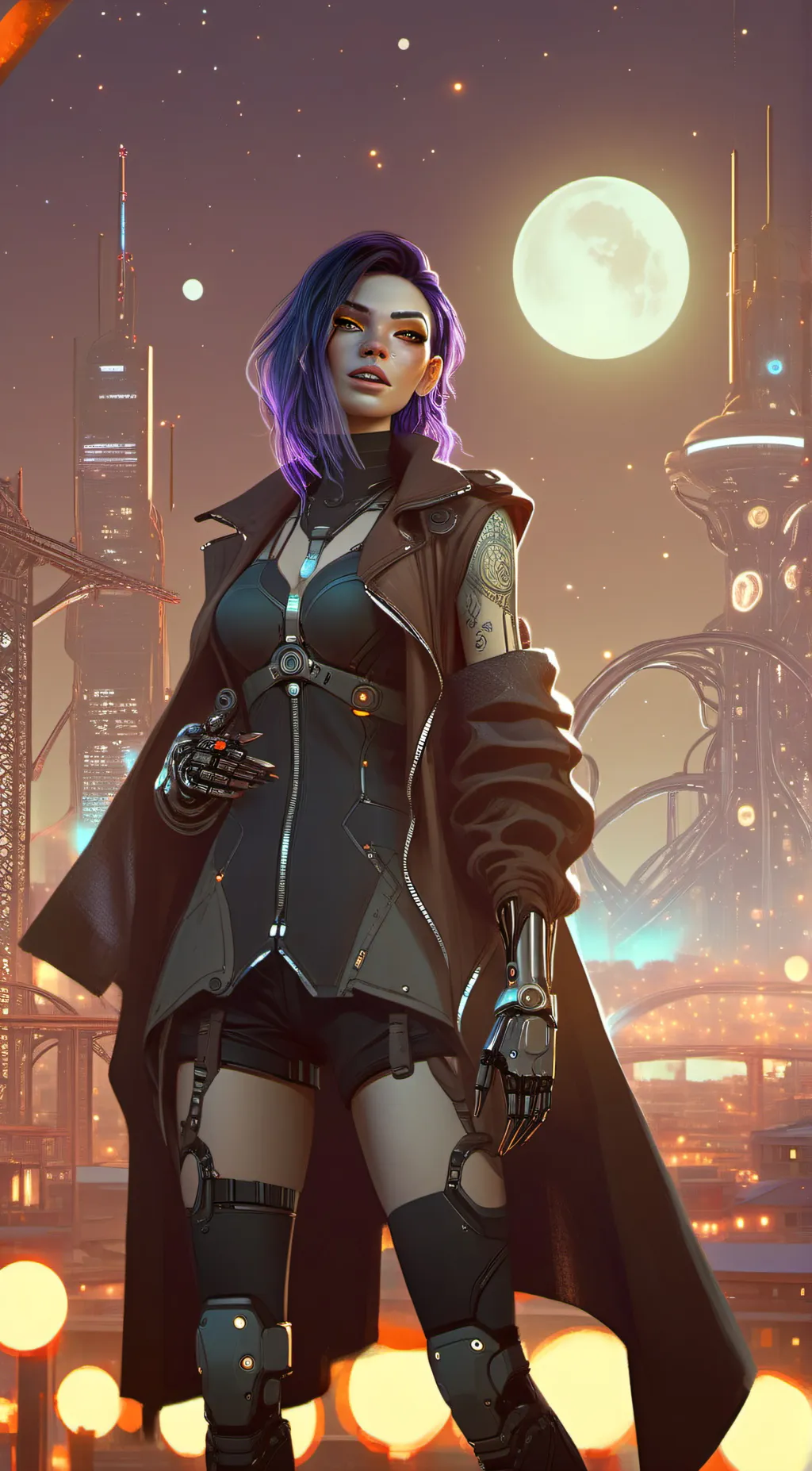 ai character: V background