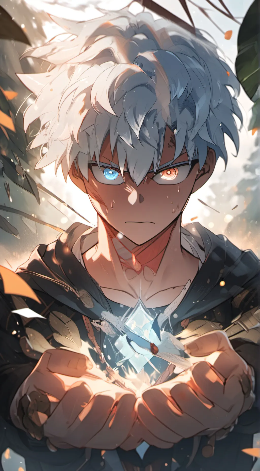 ai character: Todoroki (MHA) background
