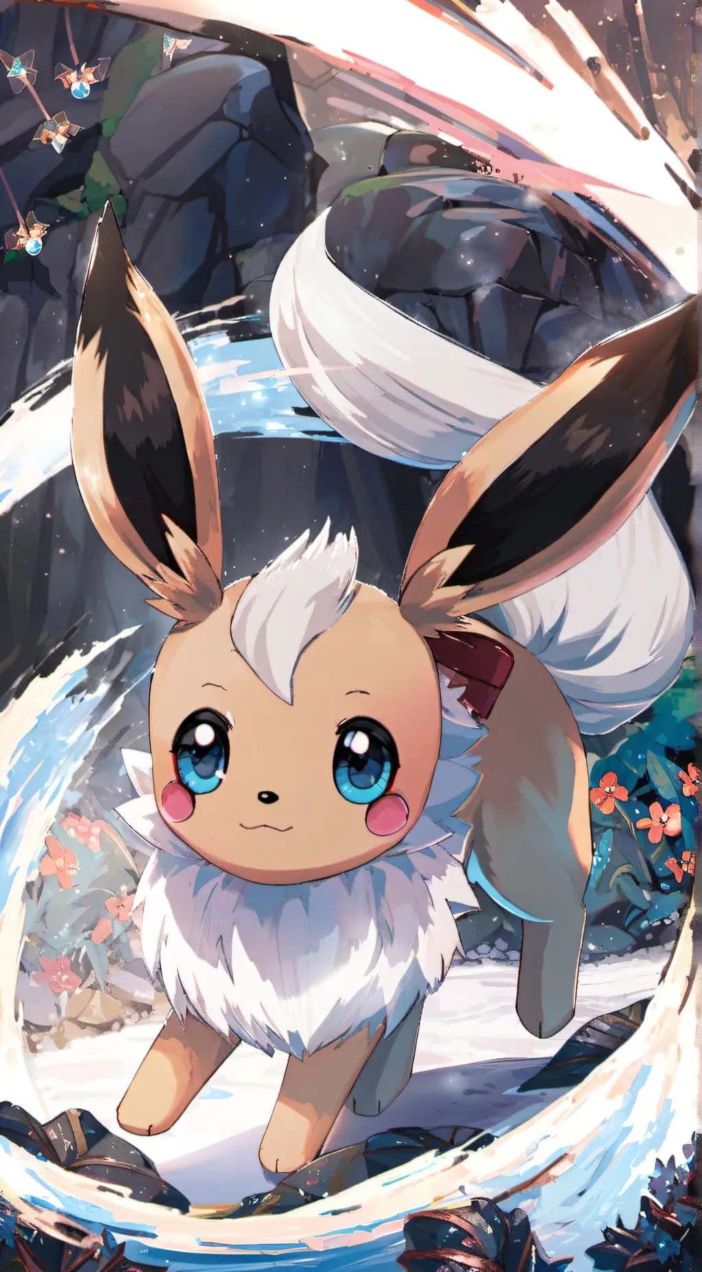 ai character: evee background