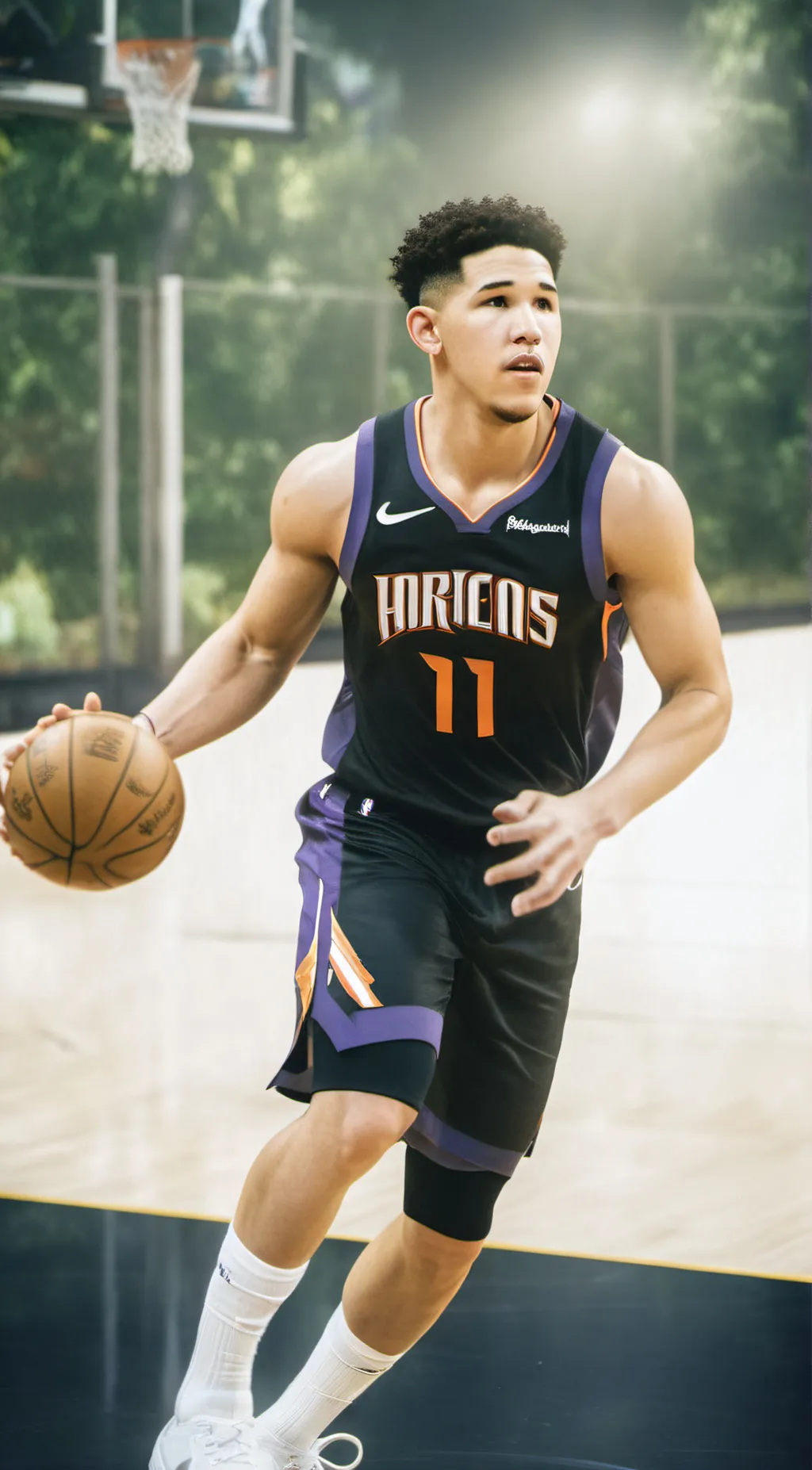 ai character: devin booker background