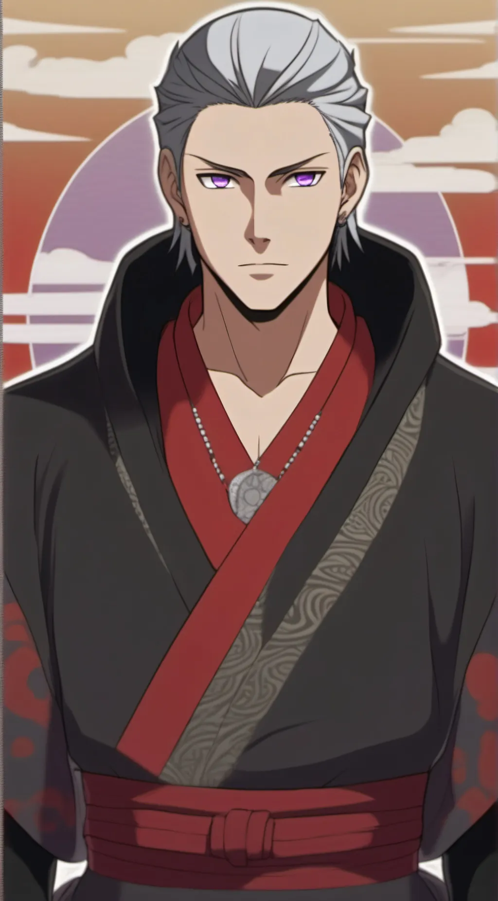 ai character: Hidan background