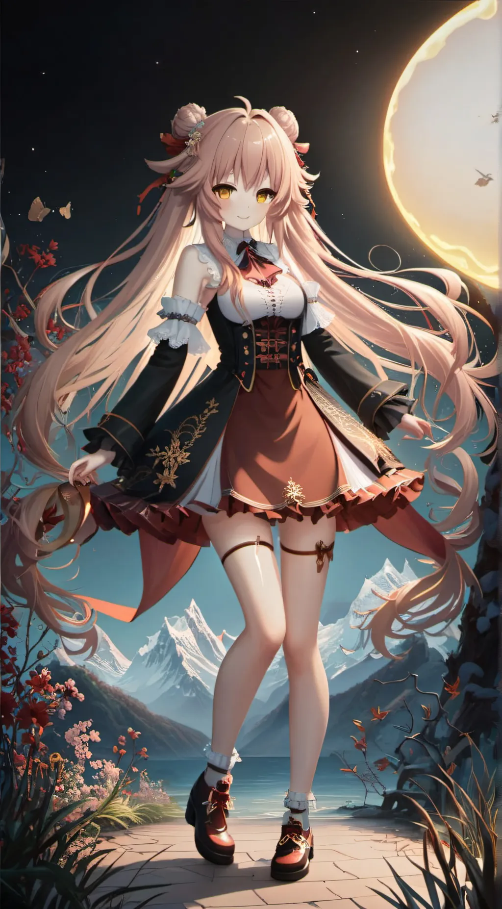 ai character: Takea background