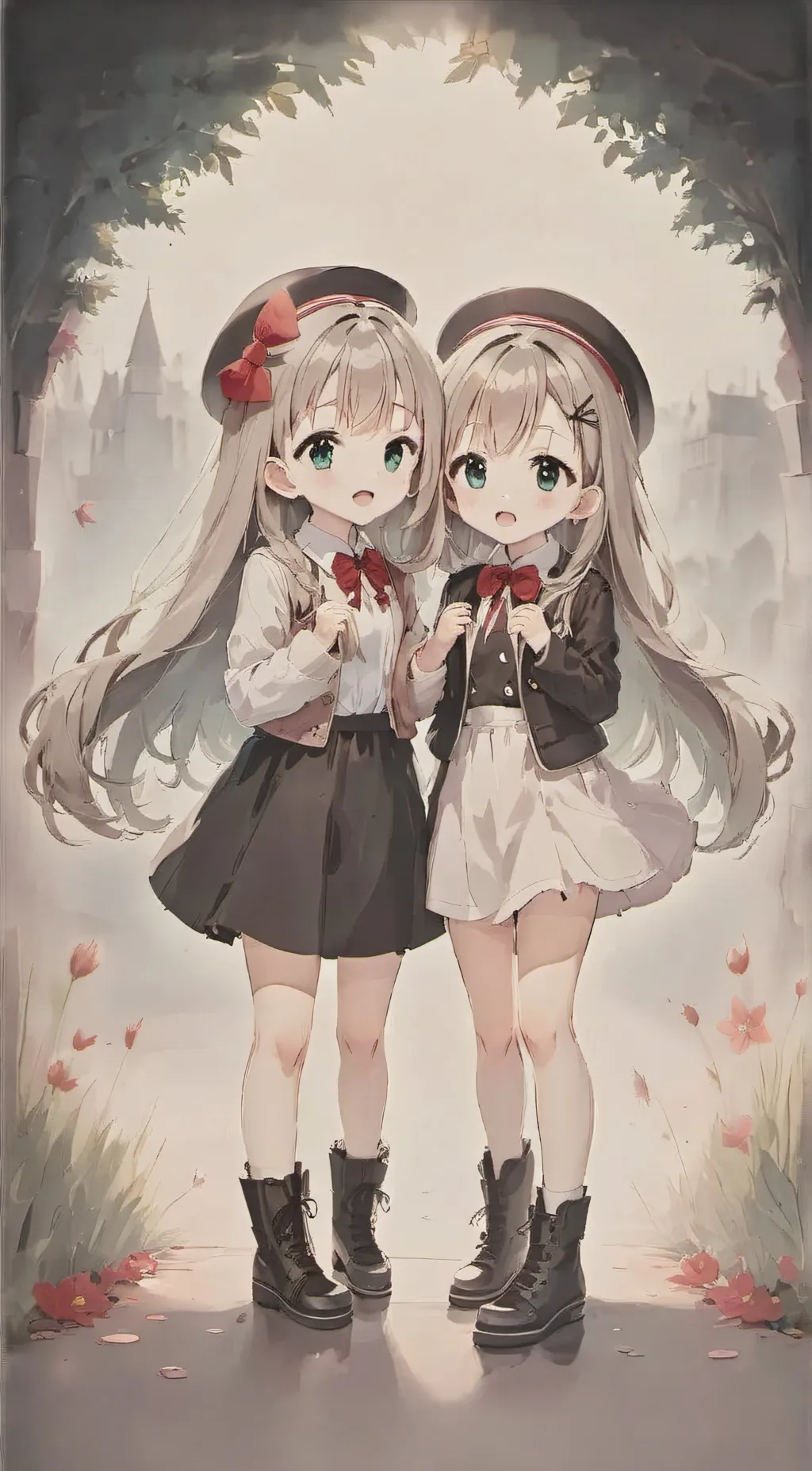 ai character: jasmine and maddy background