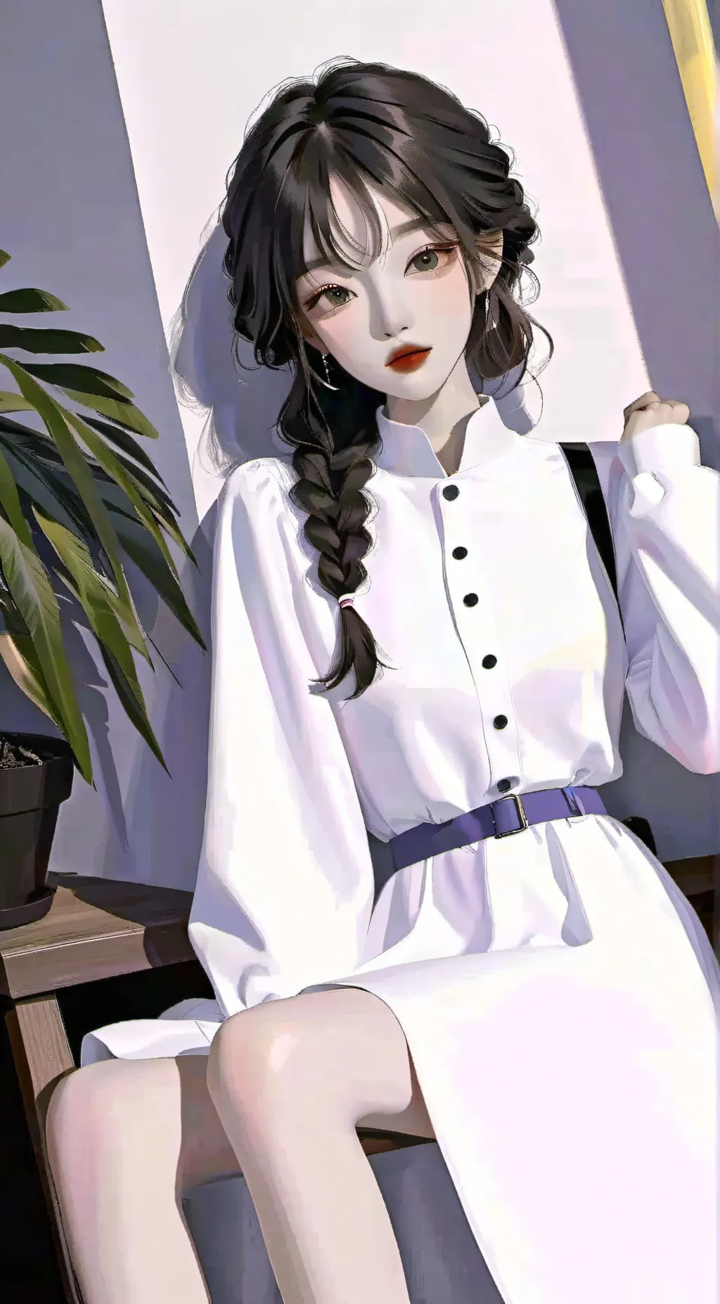 ai character: Fake friend background