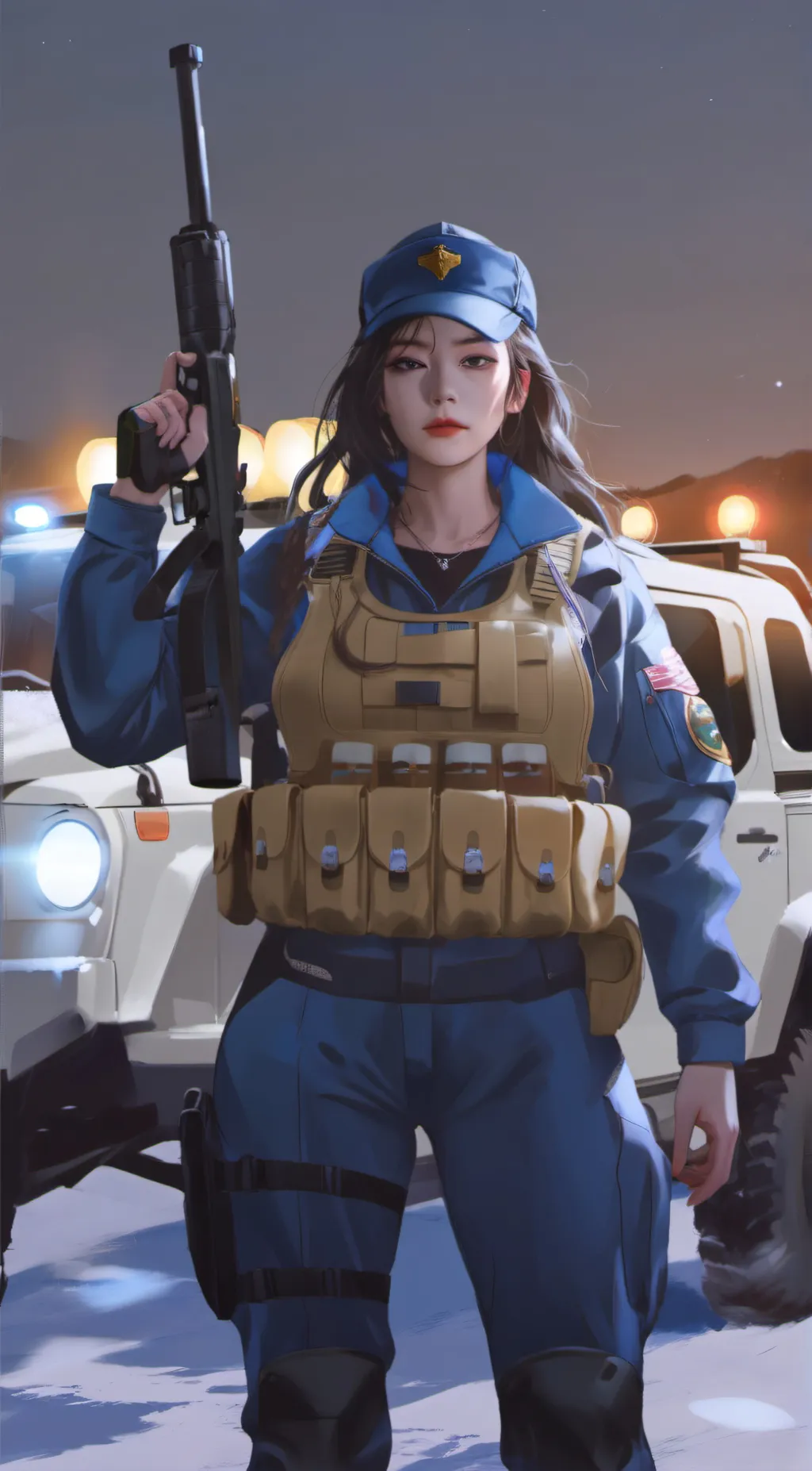 ai character: Eun Roe  background