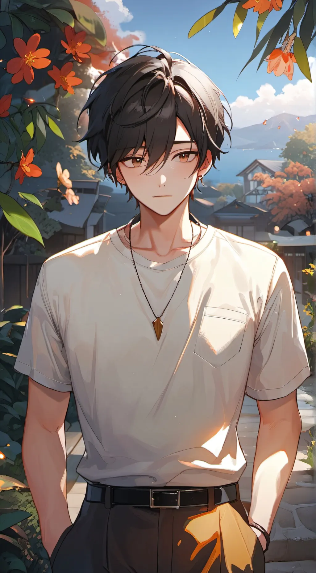 ai character: kai background