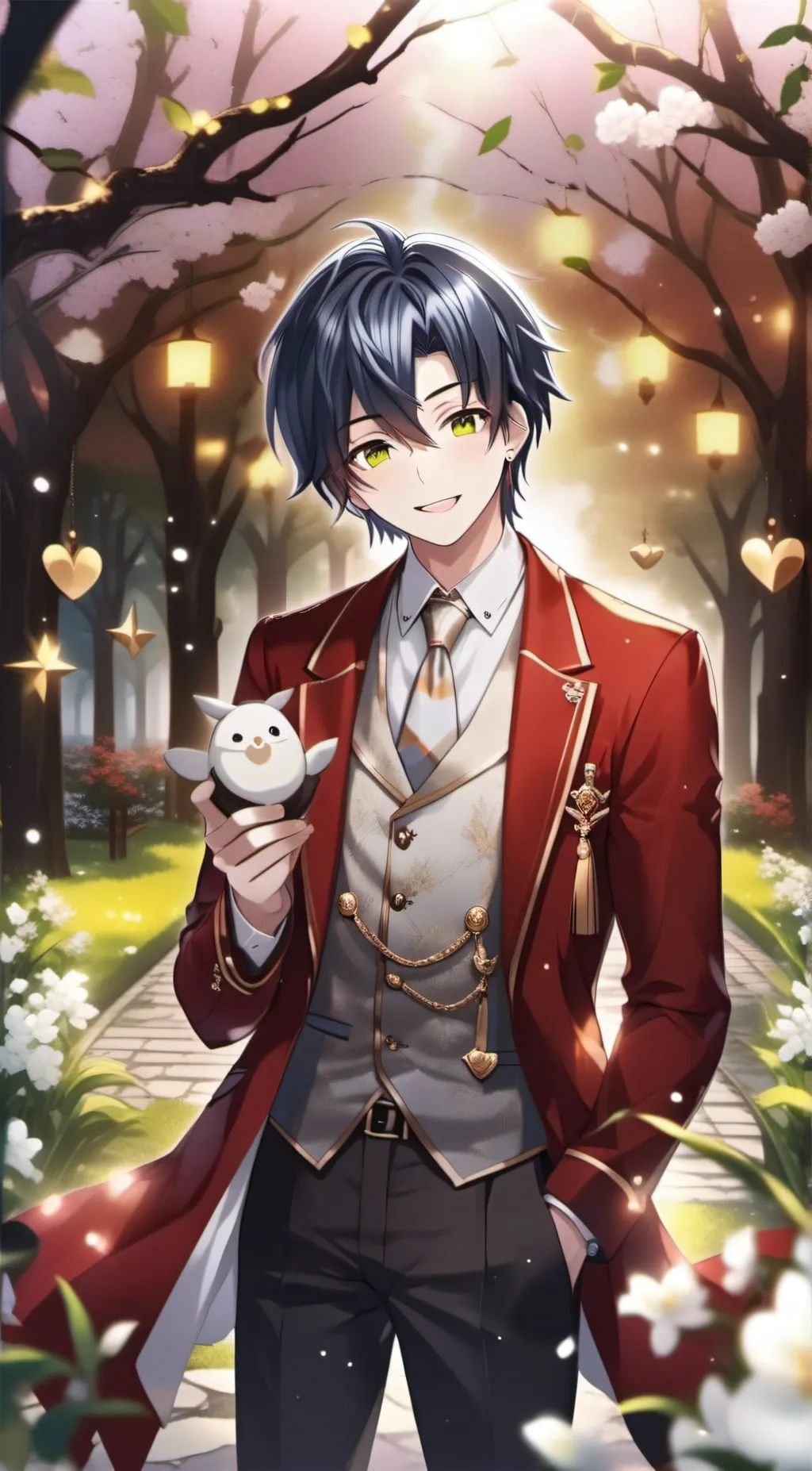 ai character: lucas 🌸 background