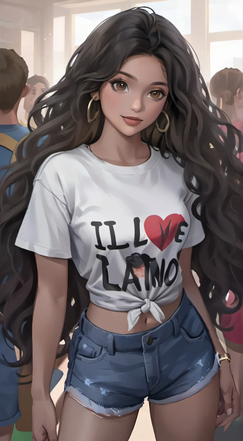 ai character: Camila background