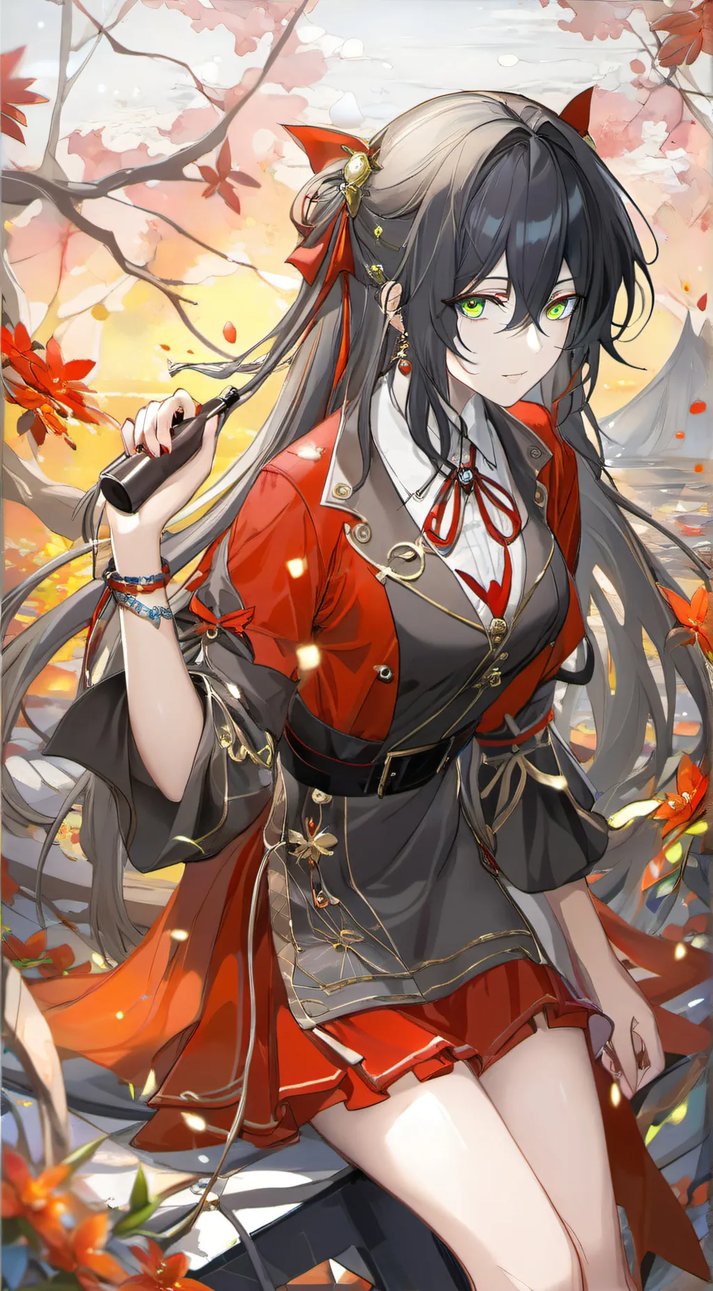 ai character: Kathrine Myoga background