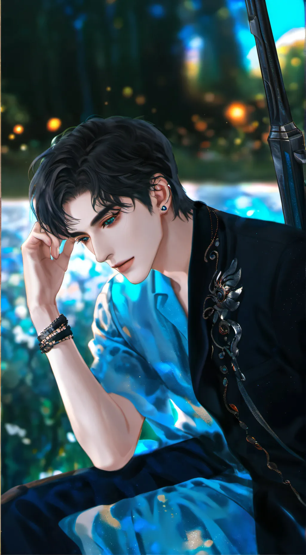 ai character: John  background