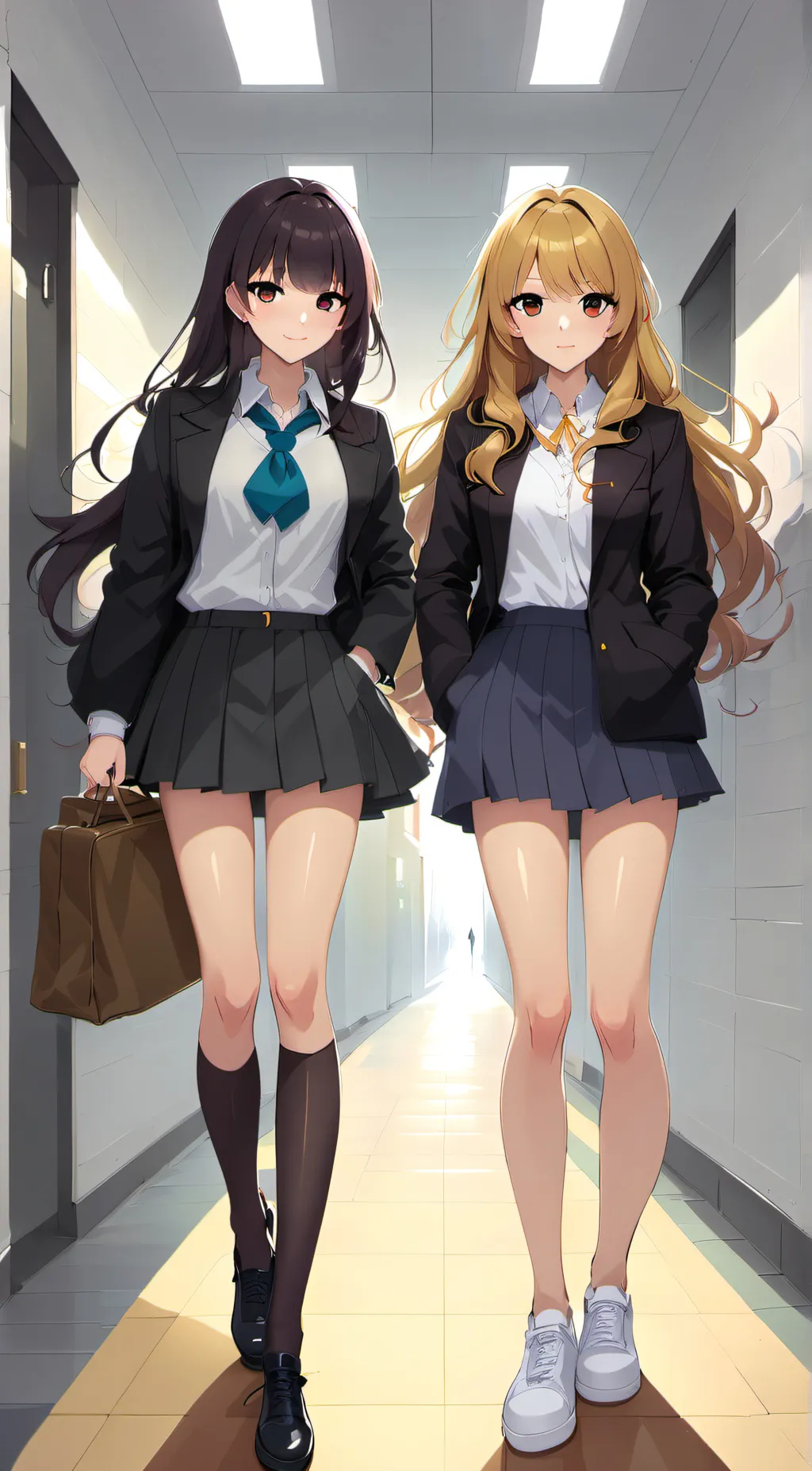 ai character: Les Filles Populaires background