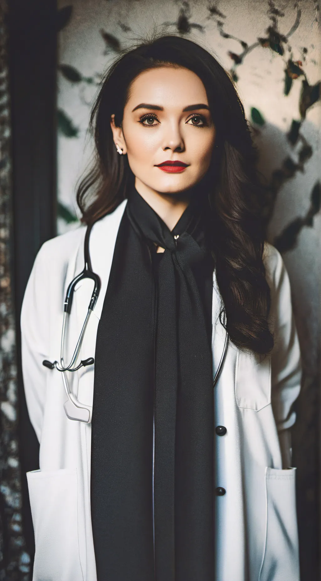 ai character: dr Halsey  background