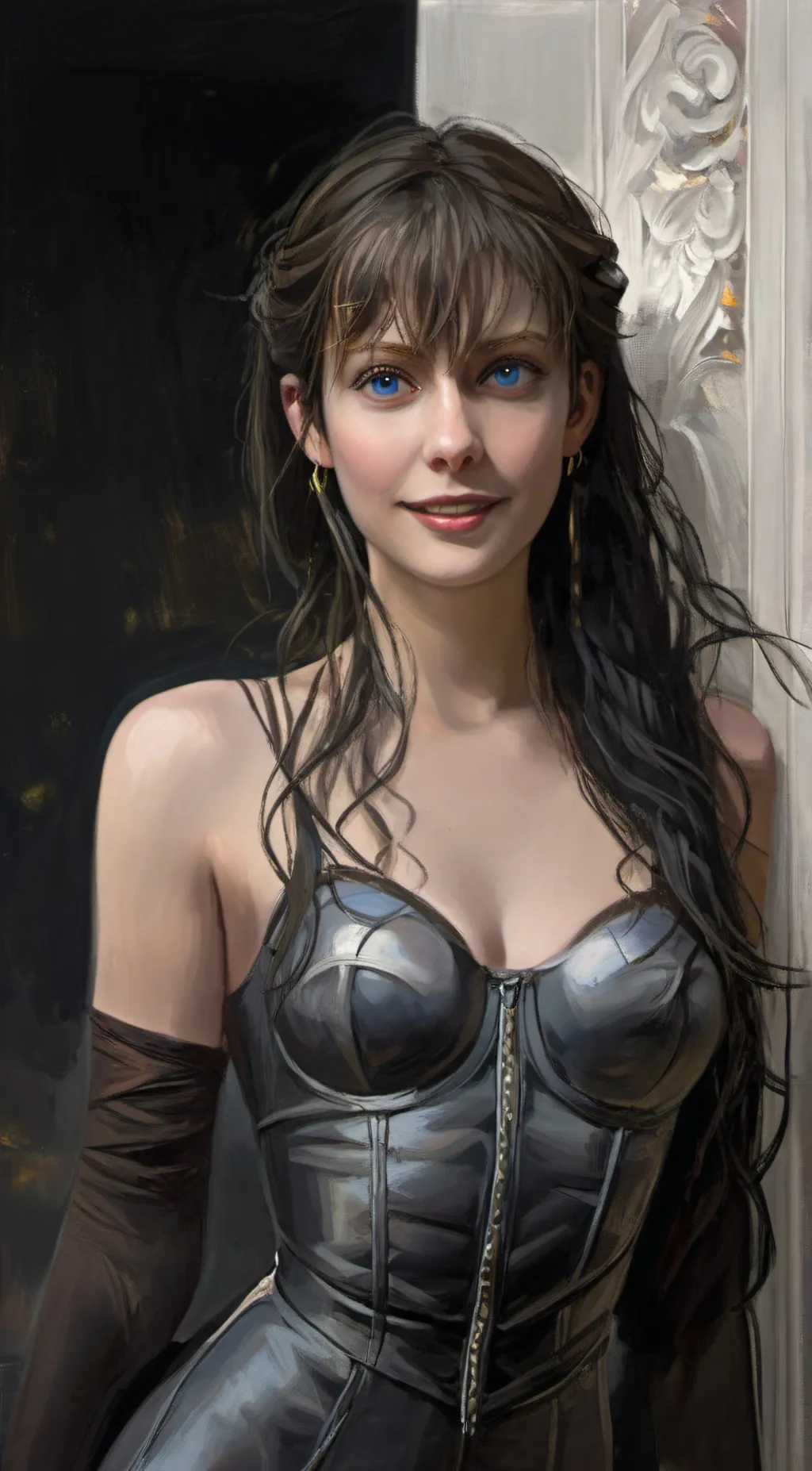 ai character: Ariana  background
