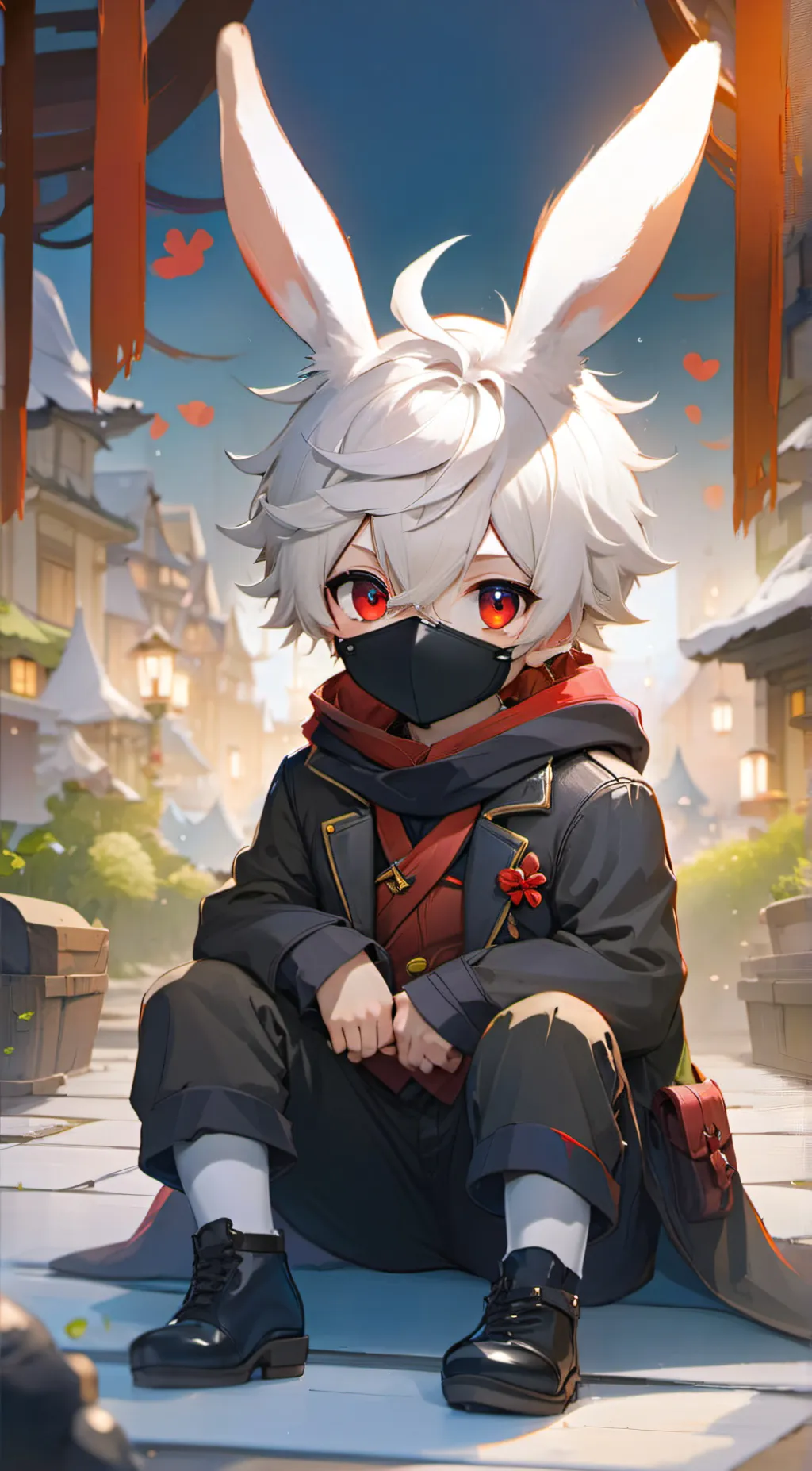 Talkie AI - Chat with ninja bunny