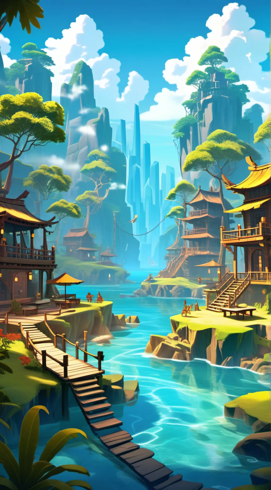 ai character: Total drama island background