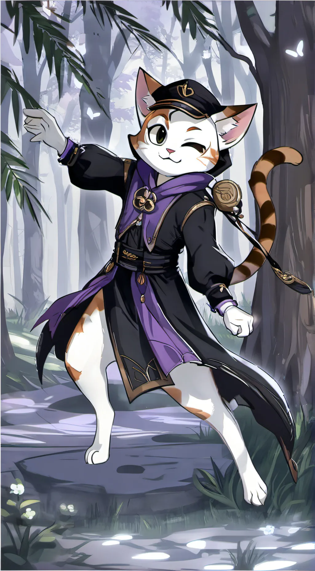 ai character: Muffin background