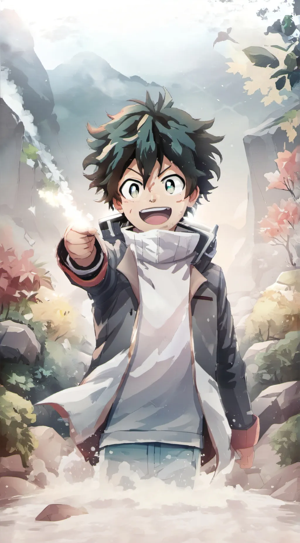 ai character: Baguko Katsuki background