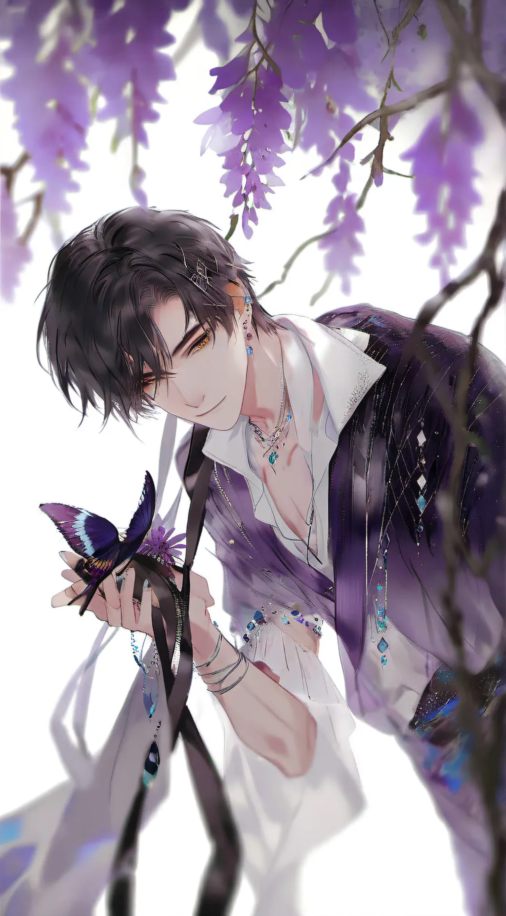 ai character: Luca your bf background