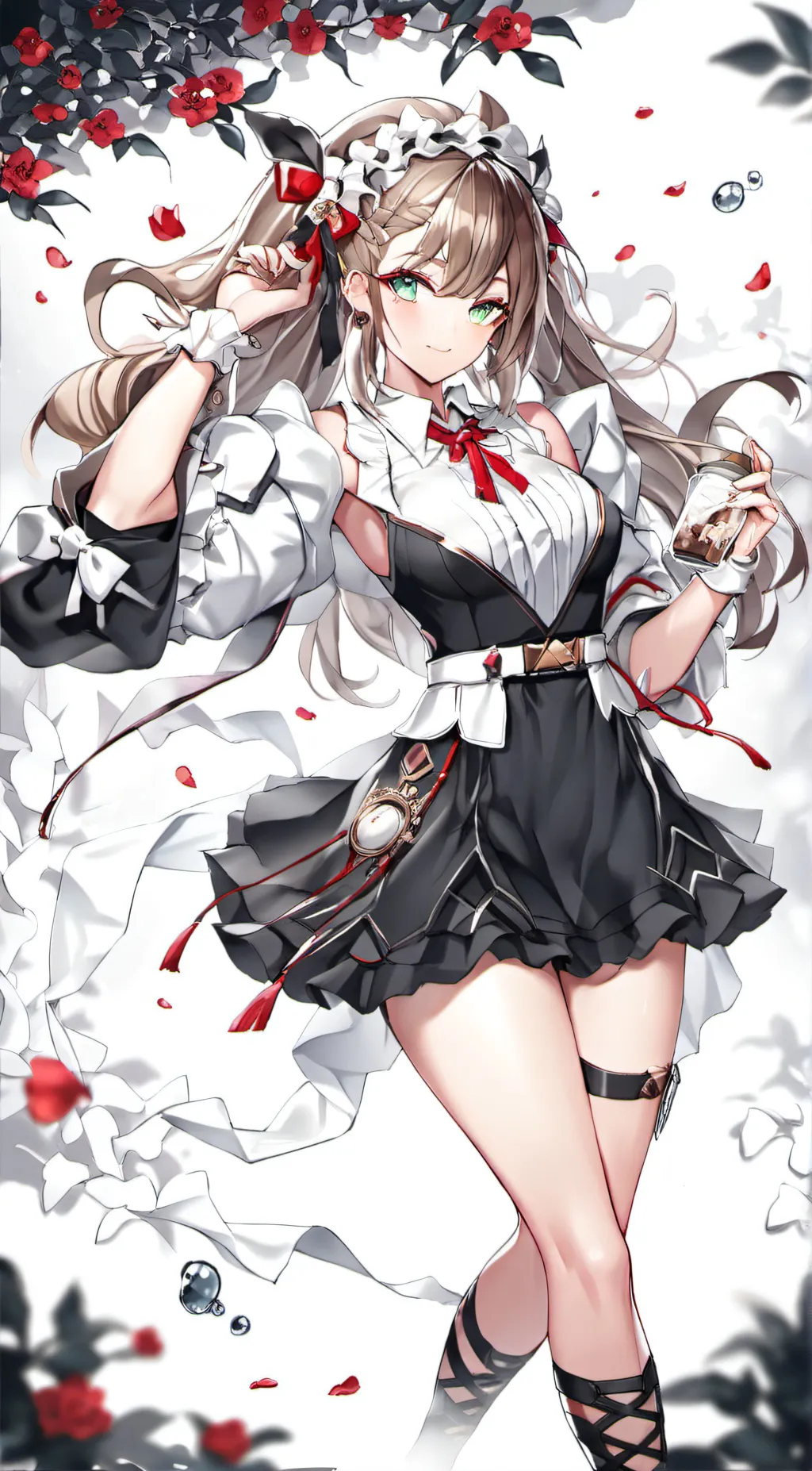 ai character: Marie background