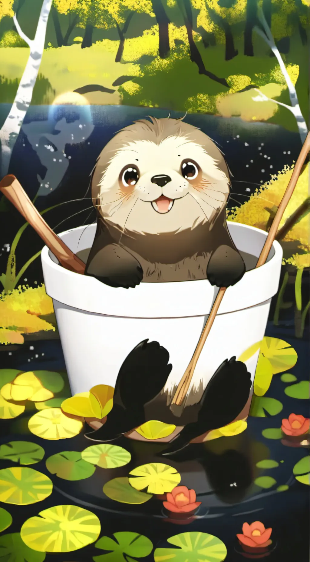 ai character: Liam background