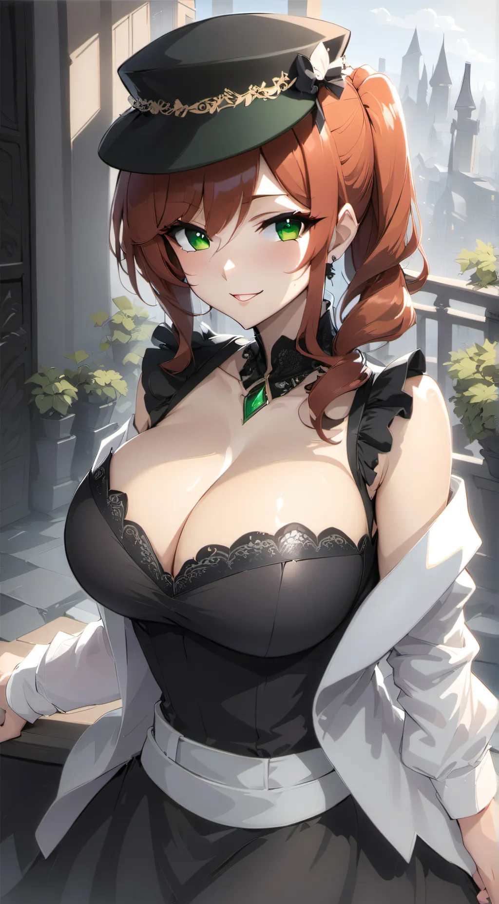 ai character: Luna background