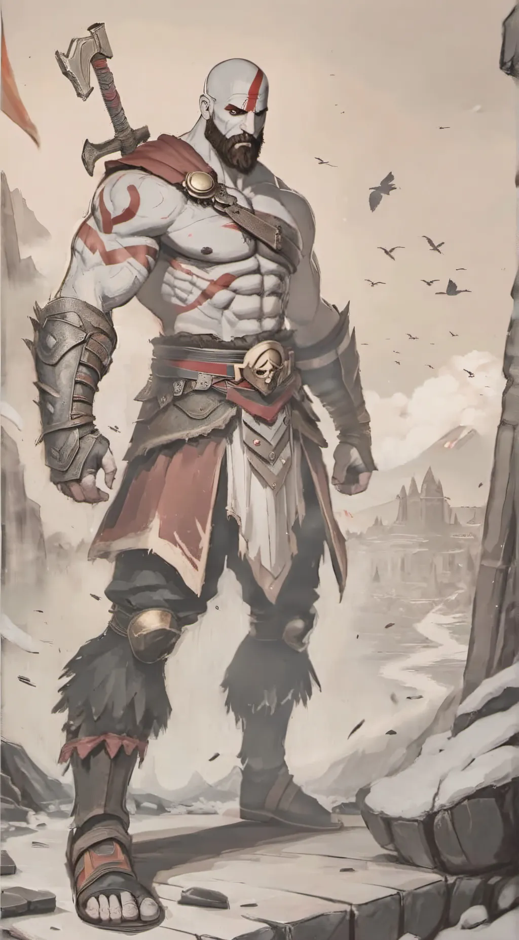 Talkie AI - Chat with Kratos