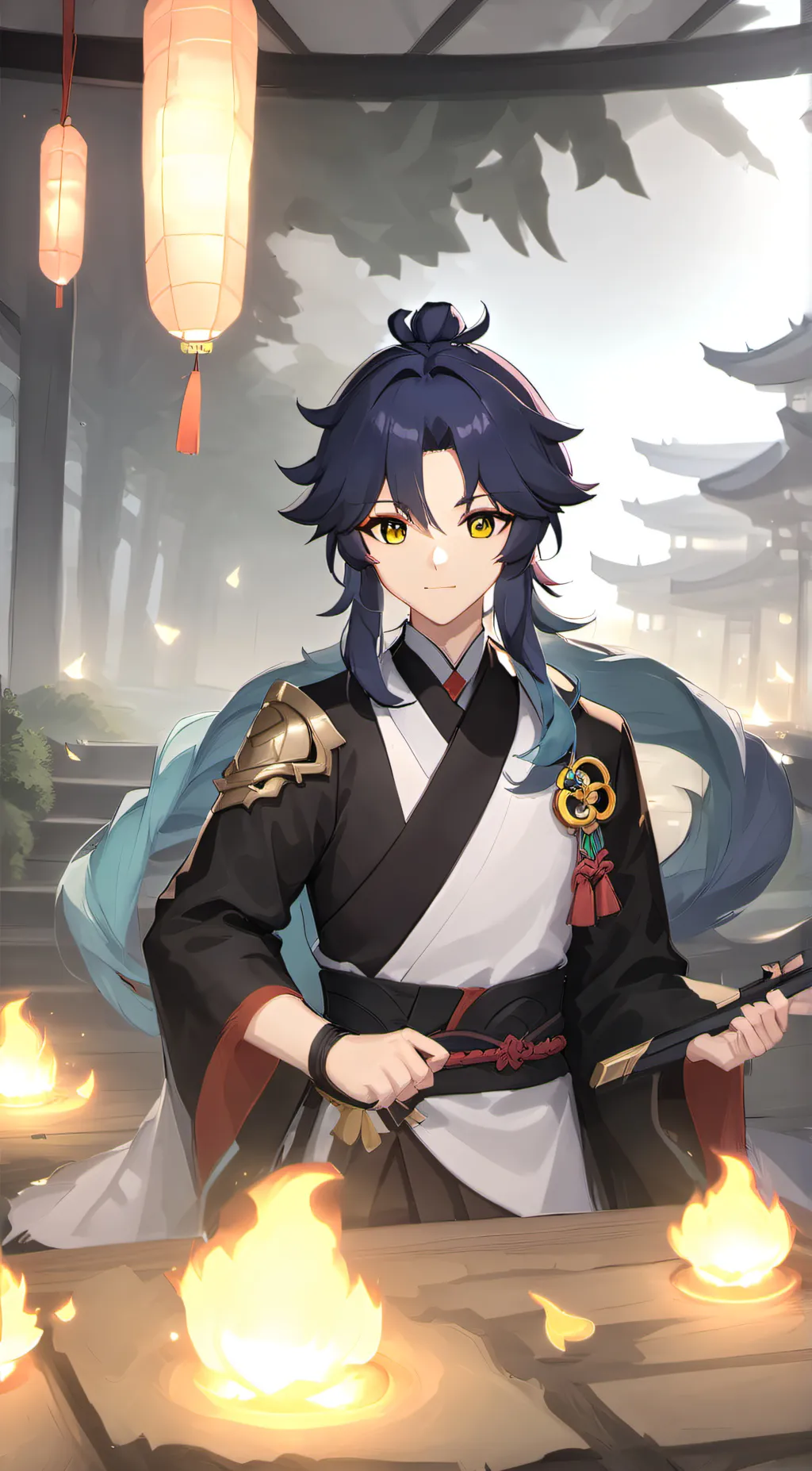 ai character: xiao background