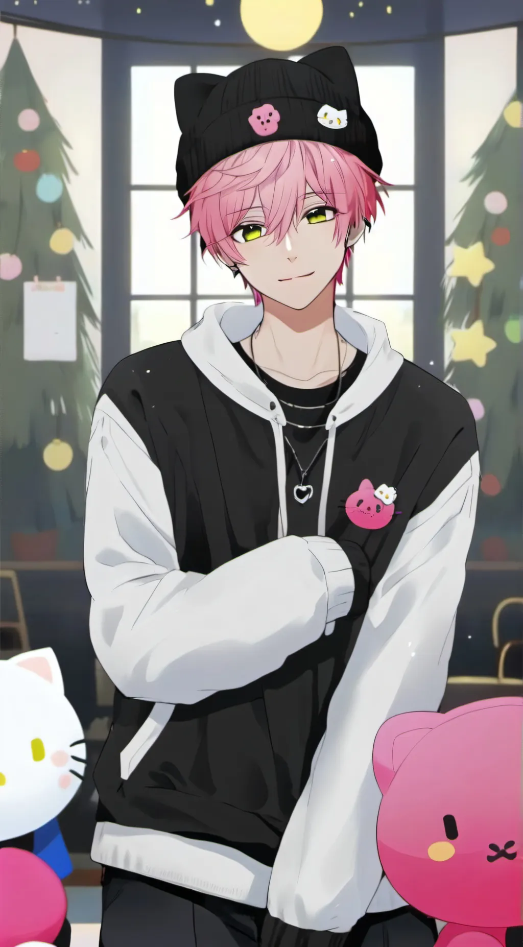 ai character: ♡Nico♥︎ background