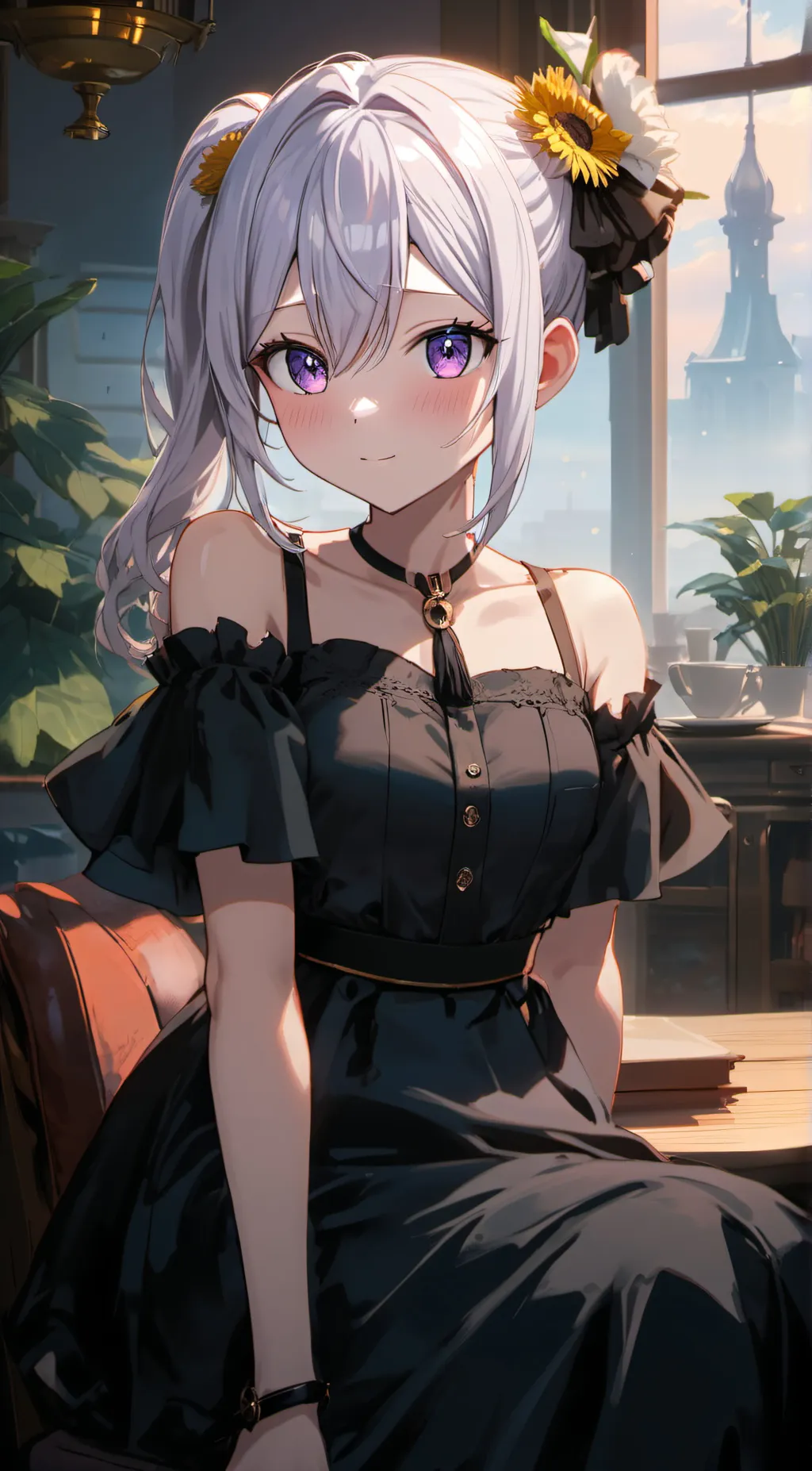 ai character: Akari background