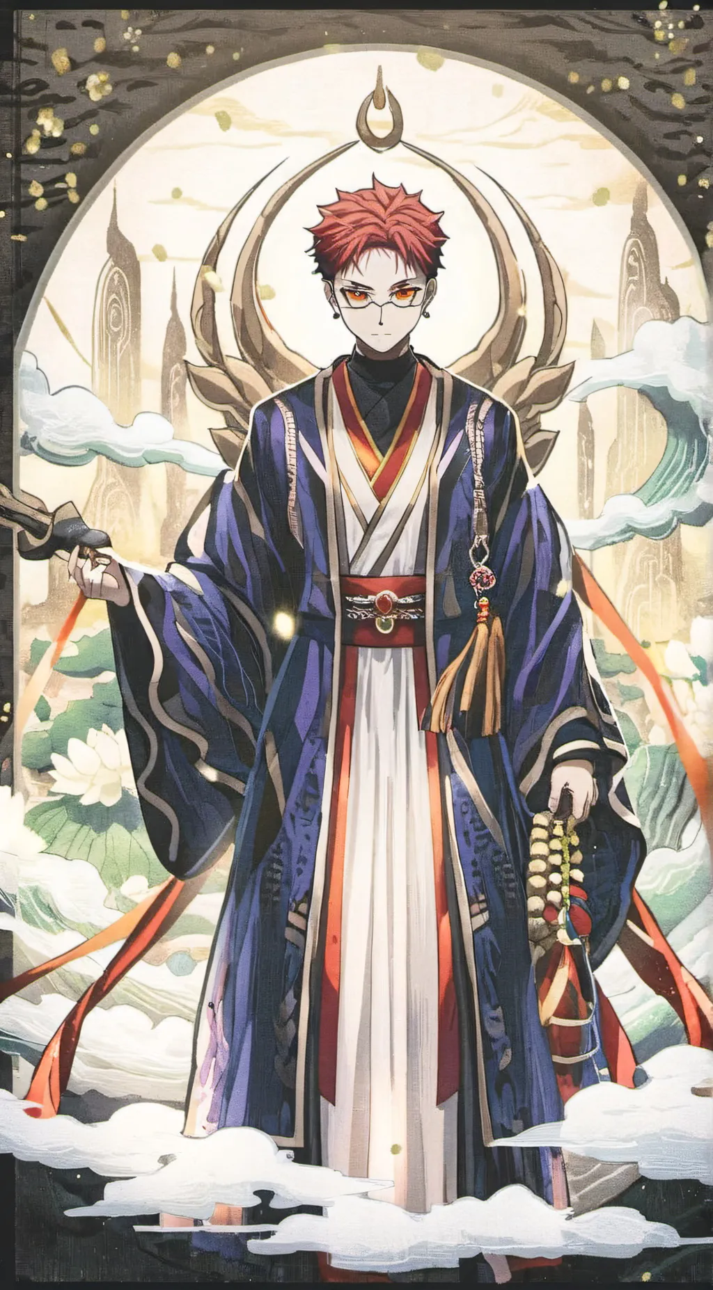 ai character: Akaza background