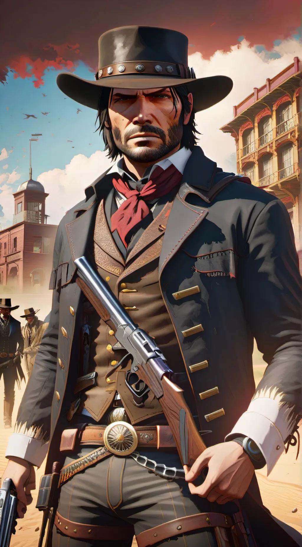 ai character: john Marston background