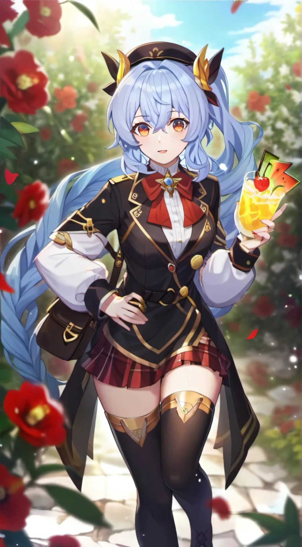 ai character: Ganyu background