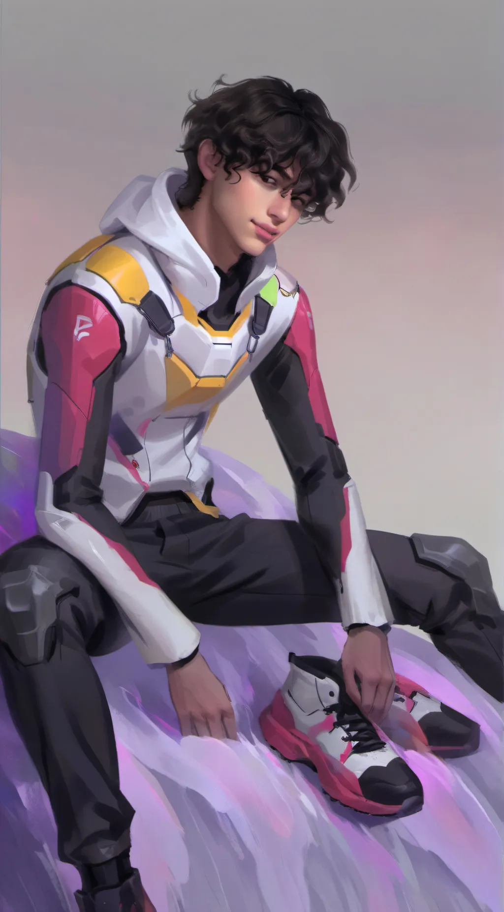 ai character: Leo background