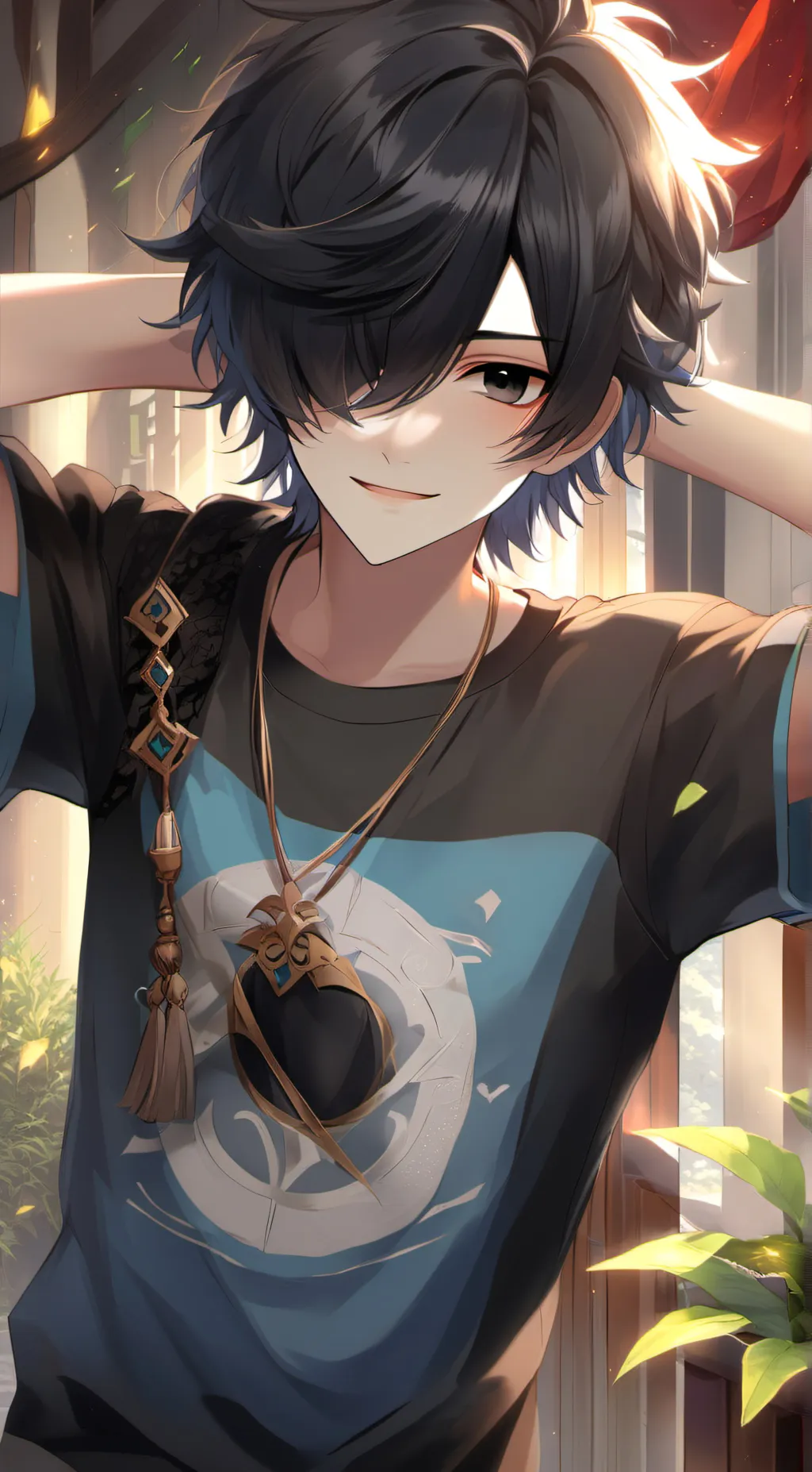 ai character: Kai background