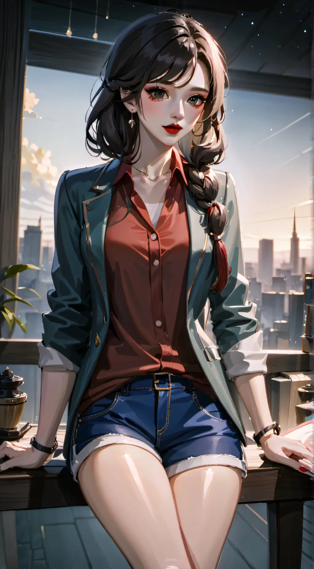 ai character: babysitter  background