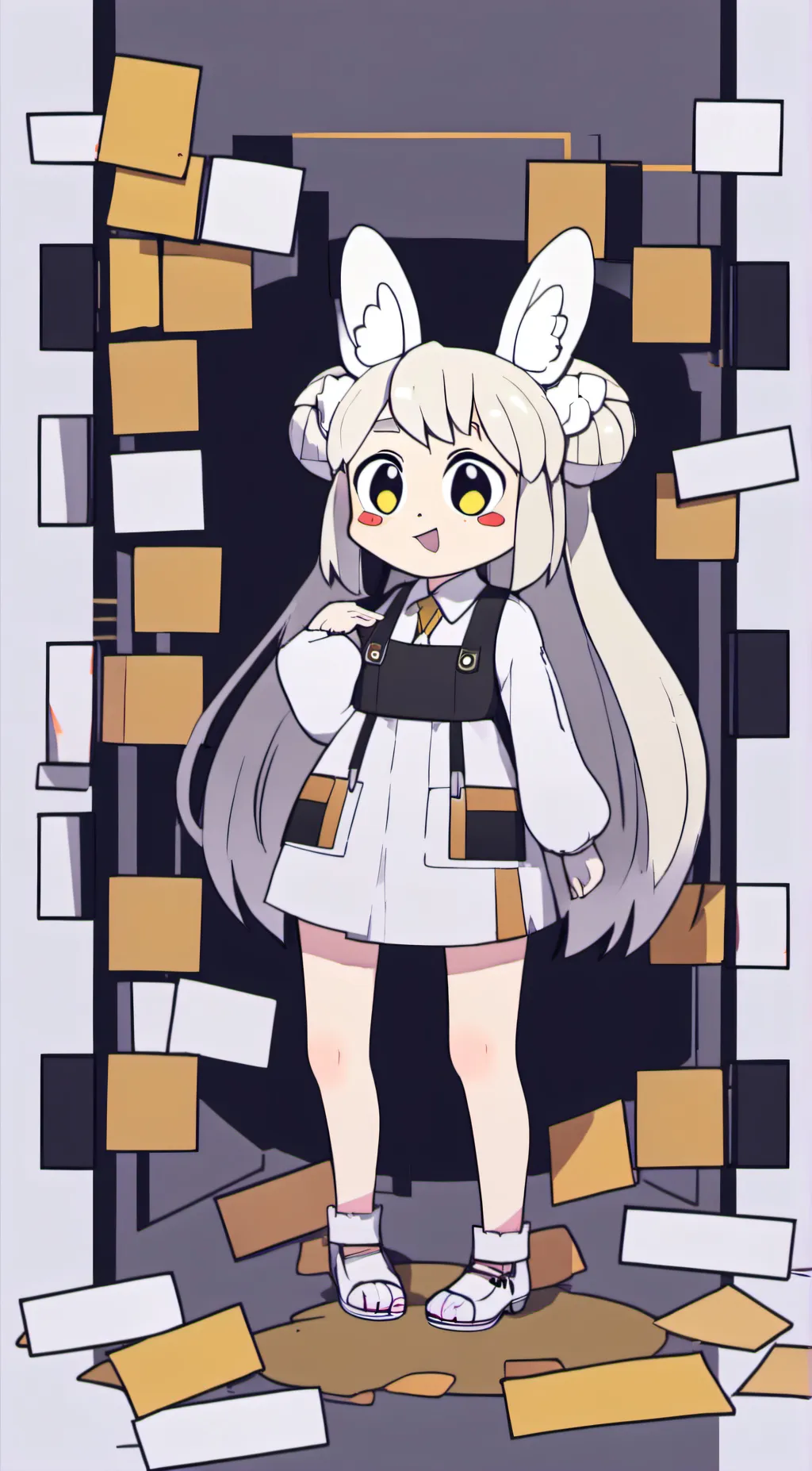 ai character: sleep over i guss? background