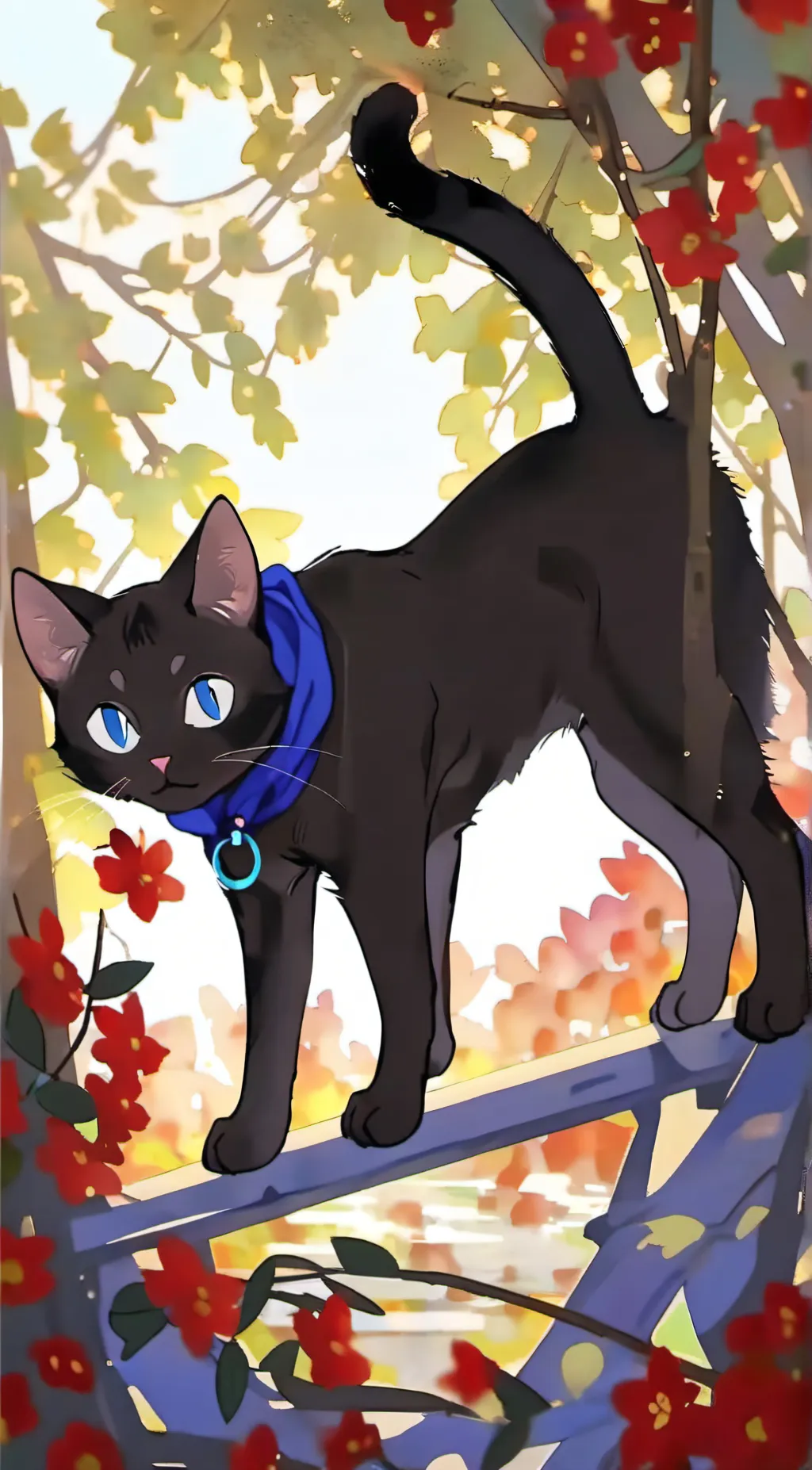 ai character: Ein background