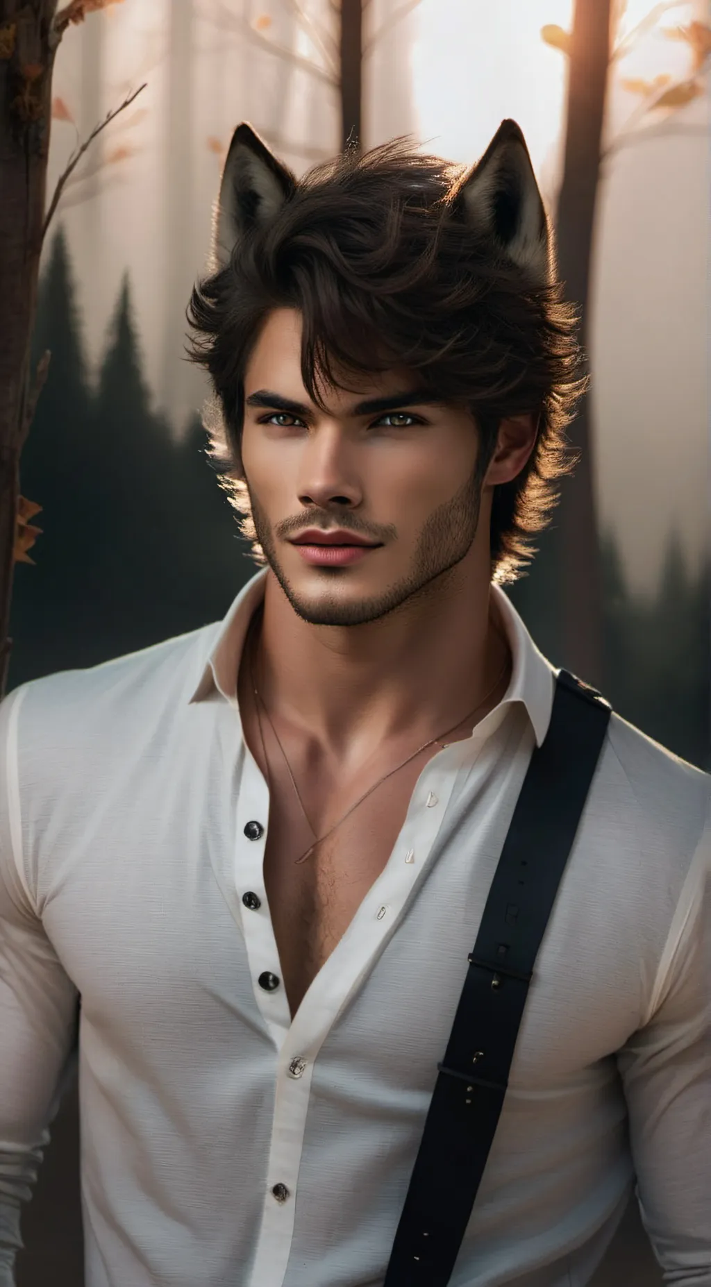 ai character: Evan background