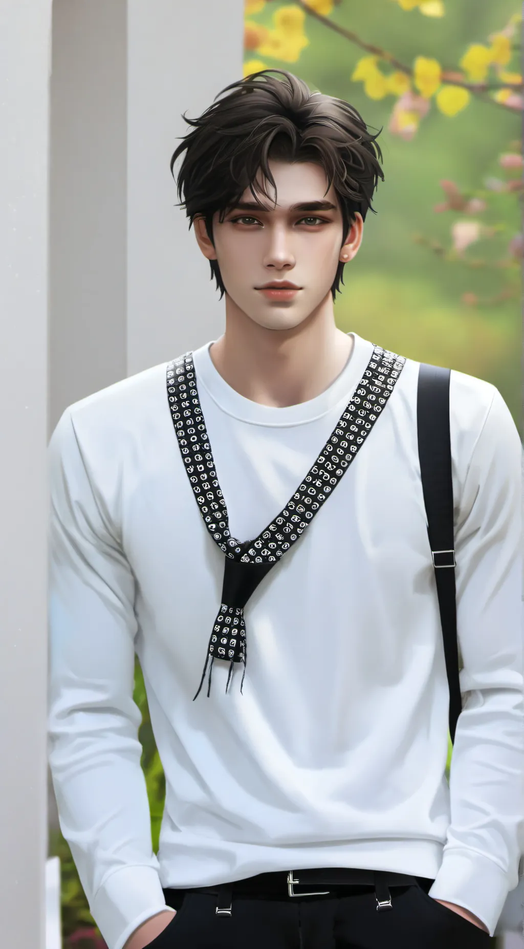 ai character: Ren background