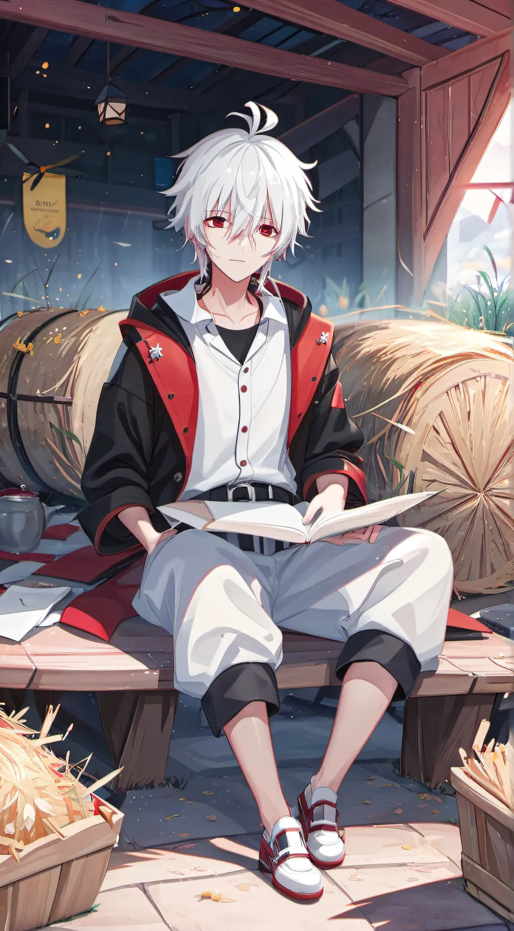 ai character: fren background