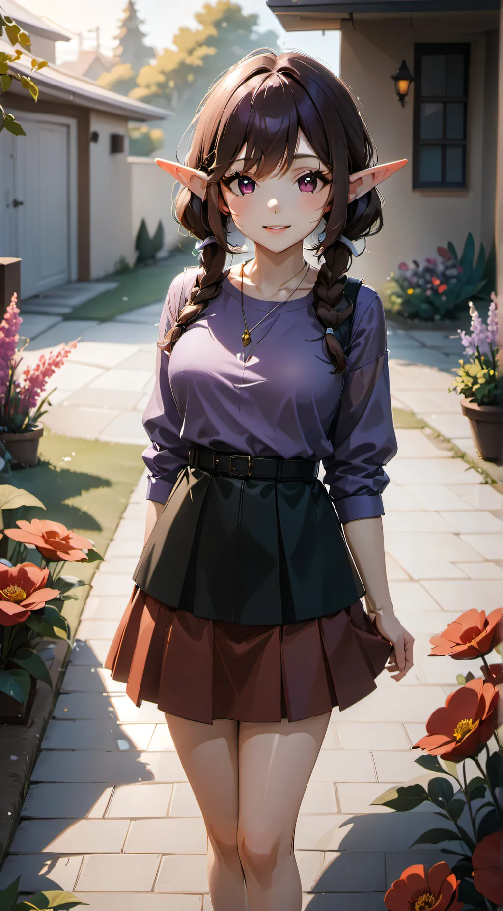 ai character: Veronique  background