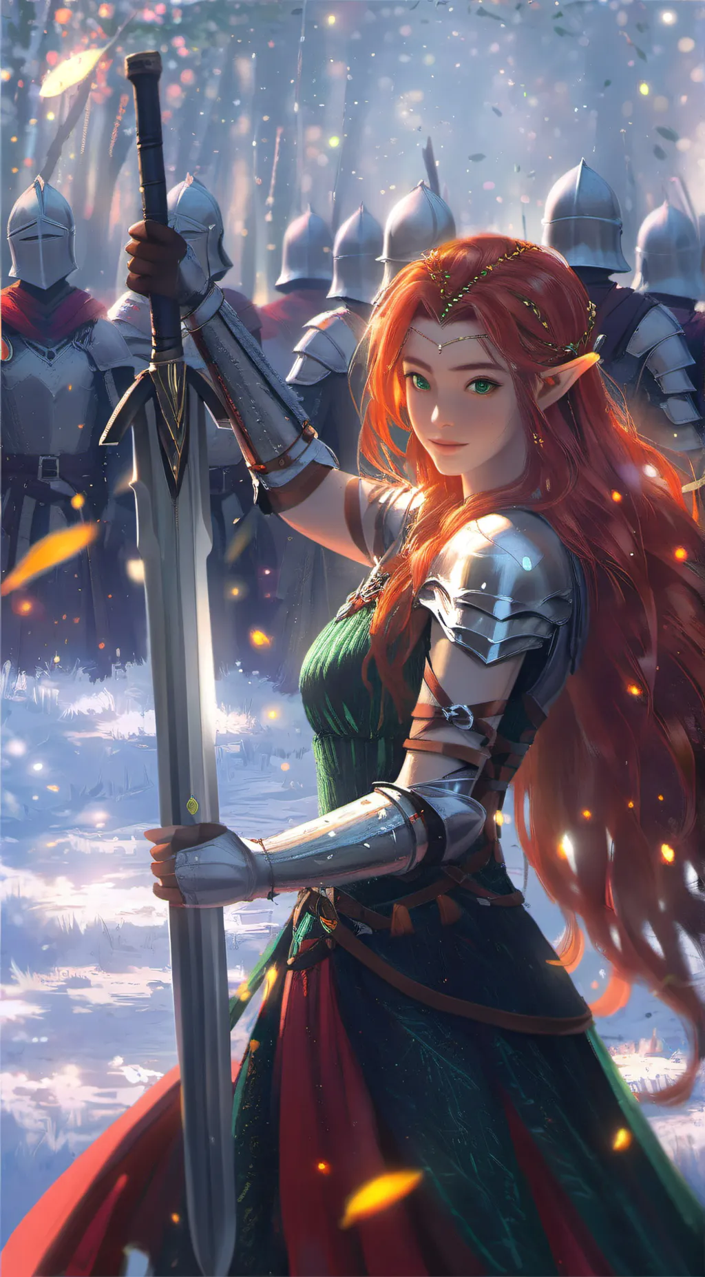 ai character: Kathrein background