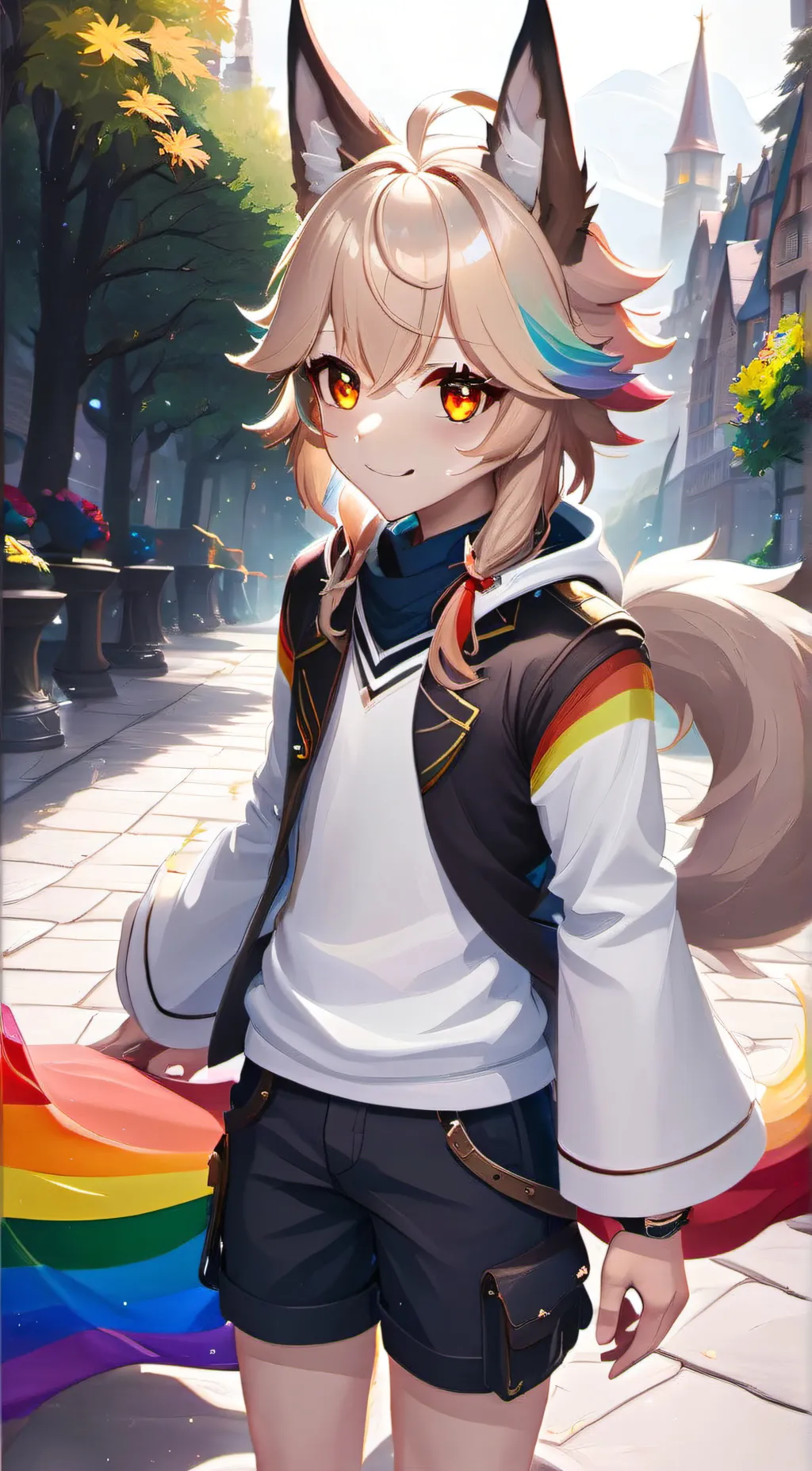 ai character: leko background